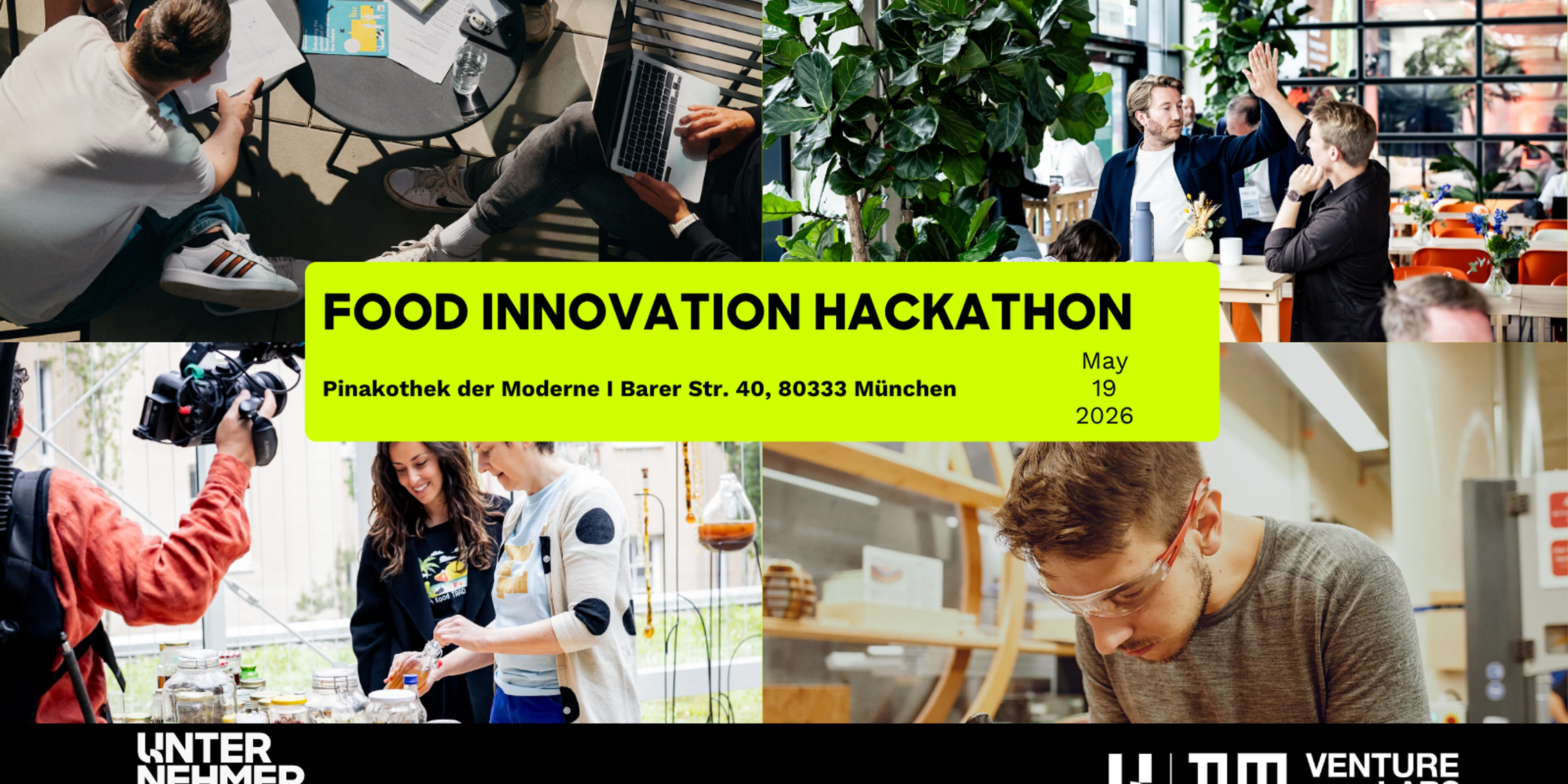 Food Innovation Hackathon bannner