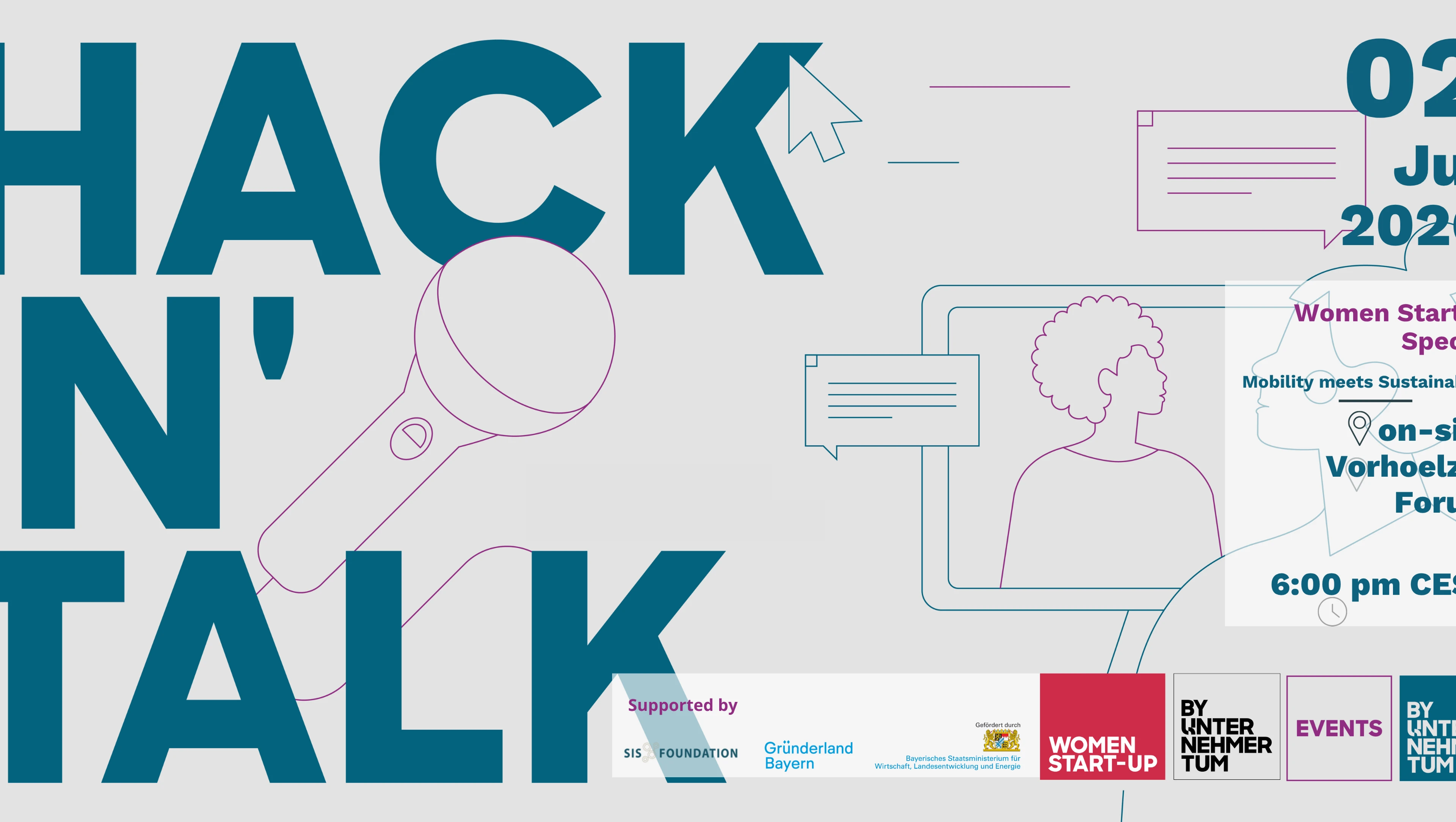 HACKNTALK Preview Visual