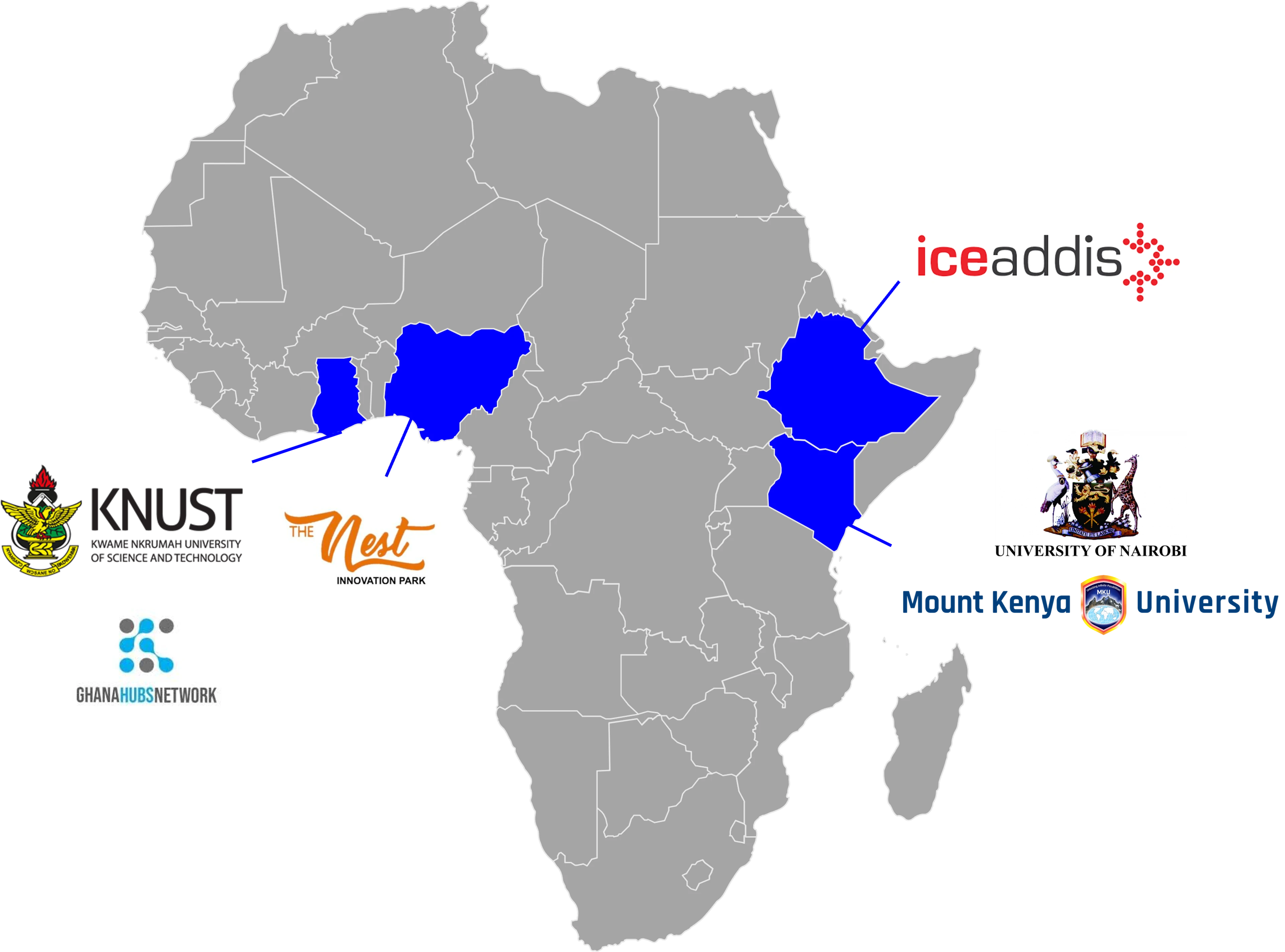 Africameetsbavaria Partner Map