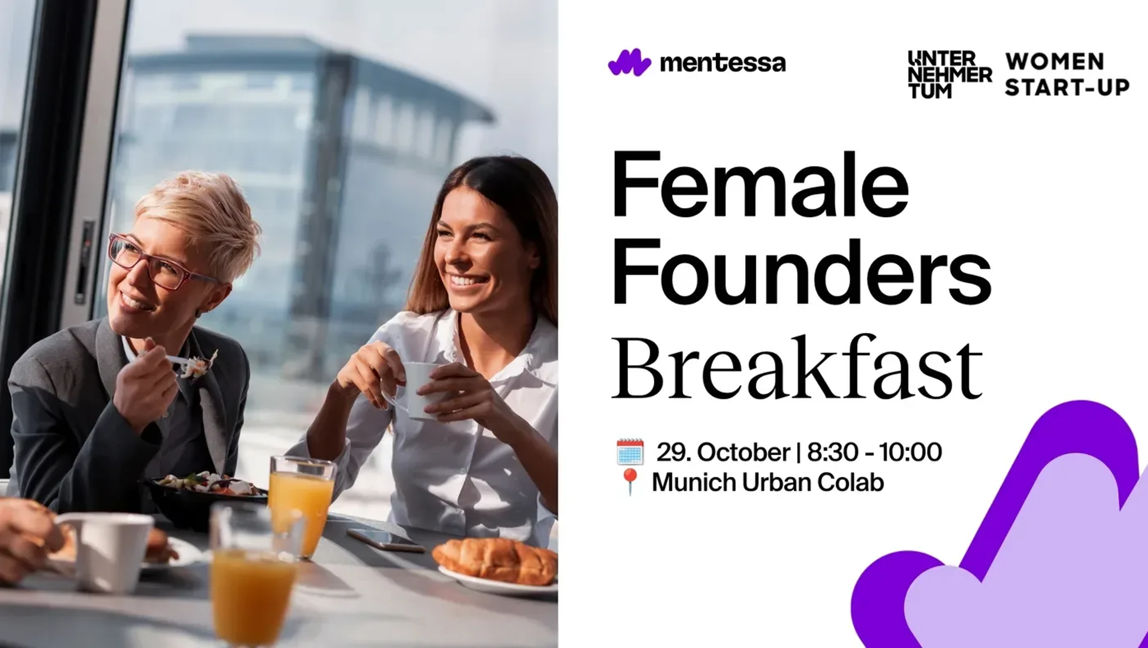 Mentessa femalefoundersbreakfast october