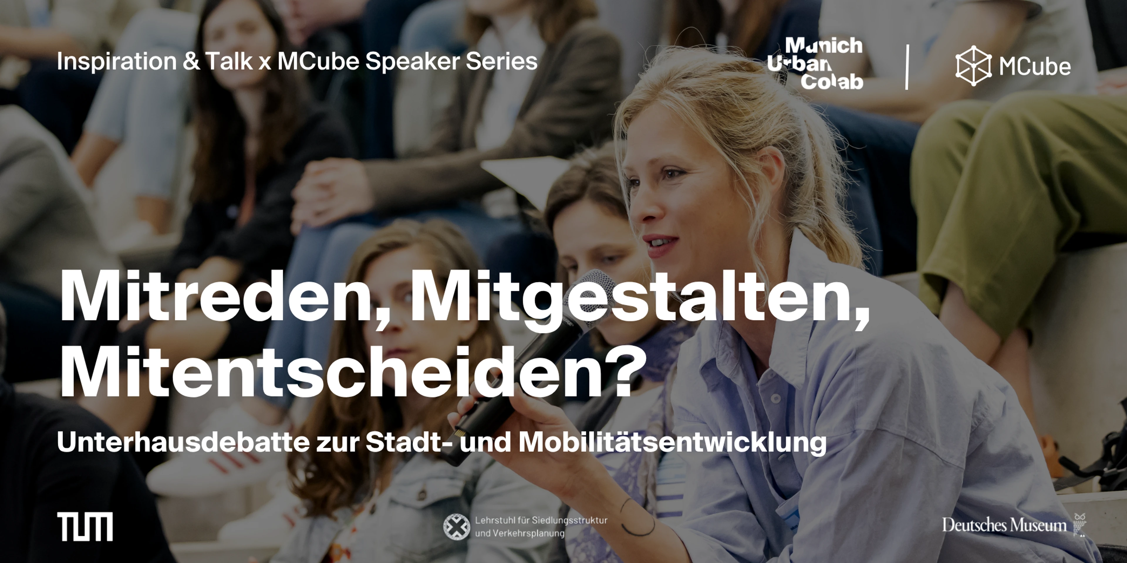 Inspiration Talk M Cube Speaker Series 2026 Copyright Bert Willer Munich Urban Colab
