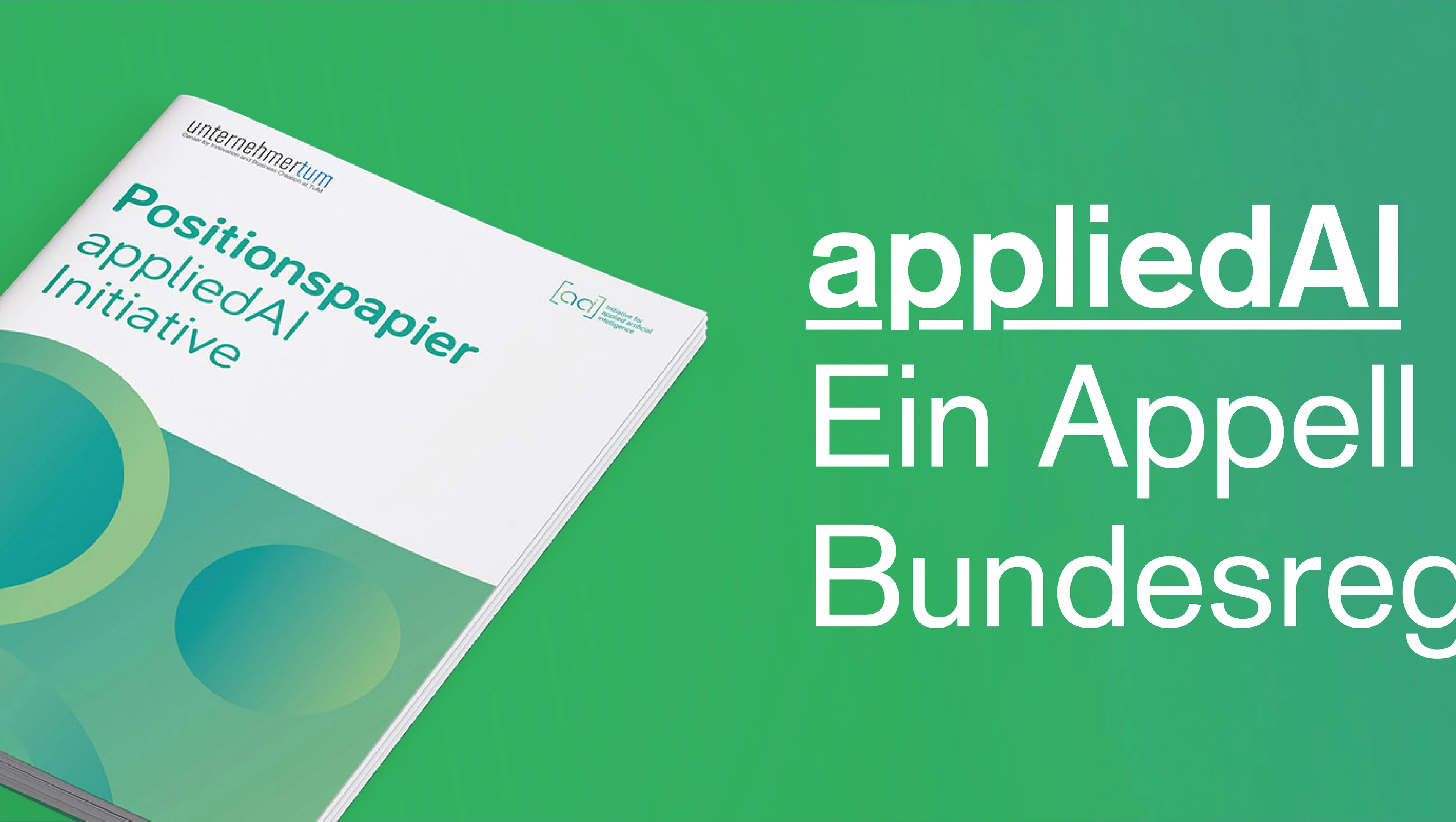 appliedAI-Initiative_Appell an Bundesregierung