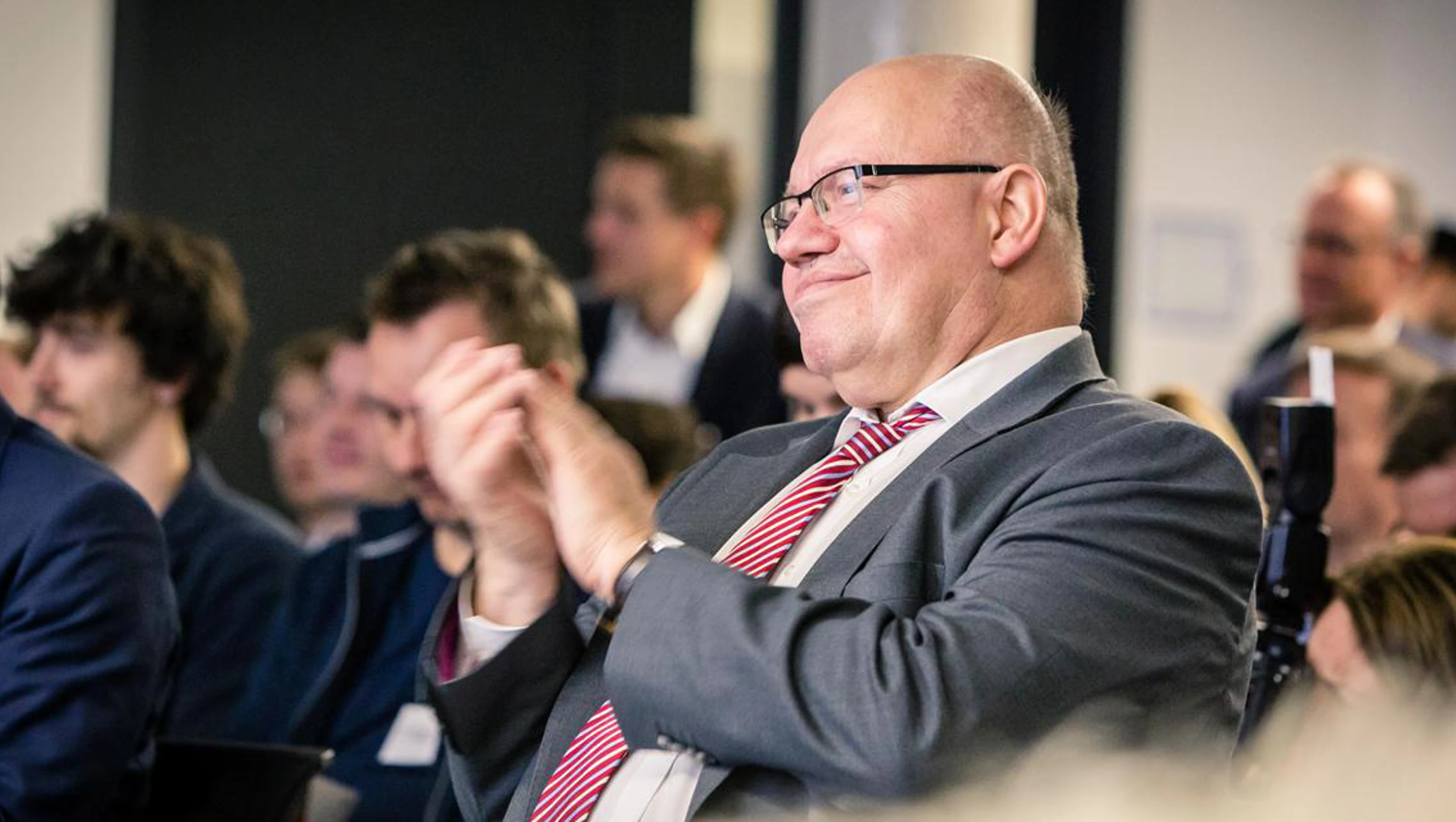 Bundesminister Peter Altmaier besucht UnternehmerTUM