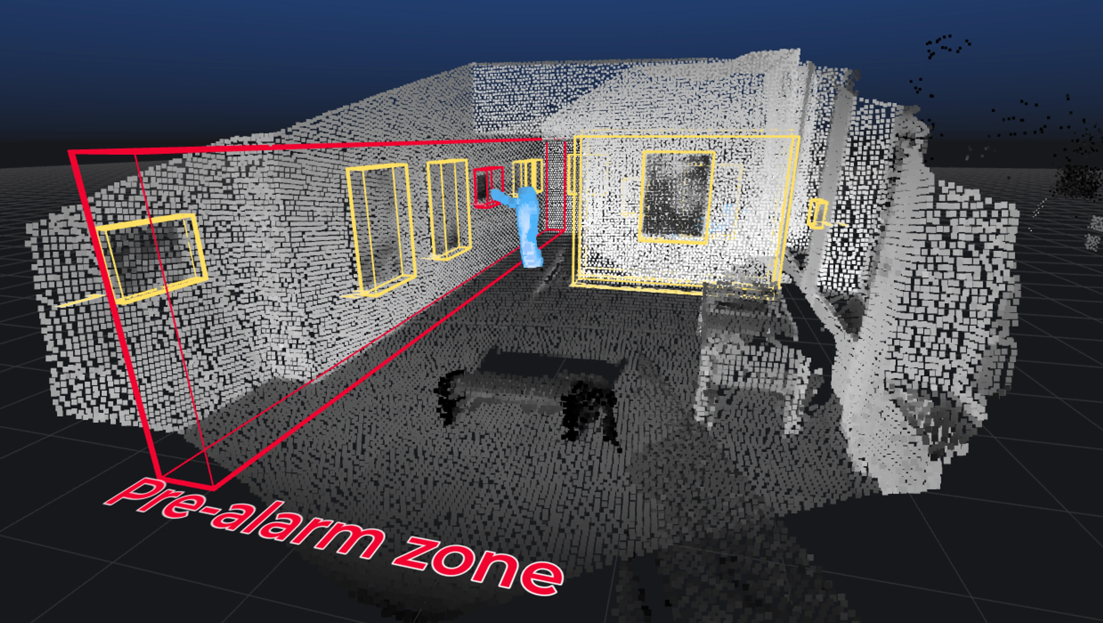 Blickfeld Museum Screenshot Intrusion