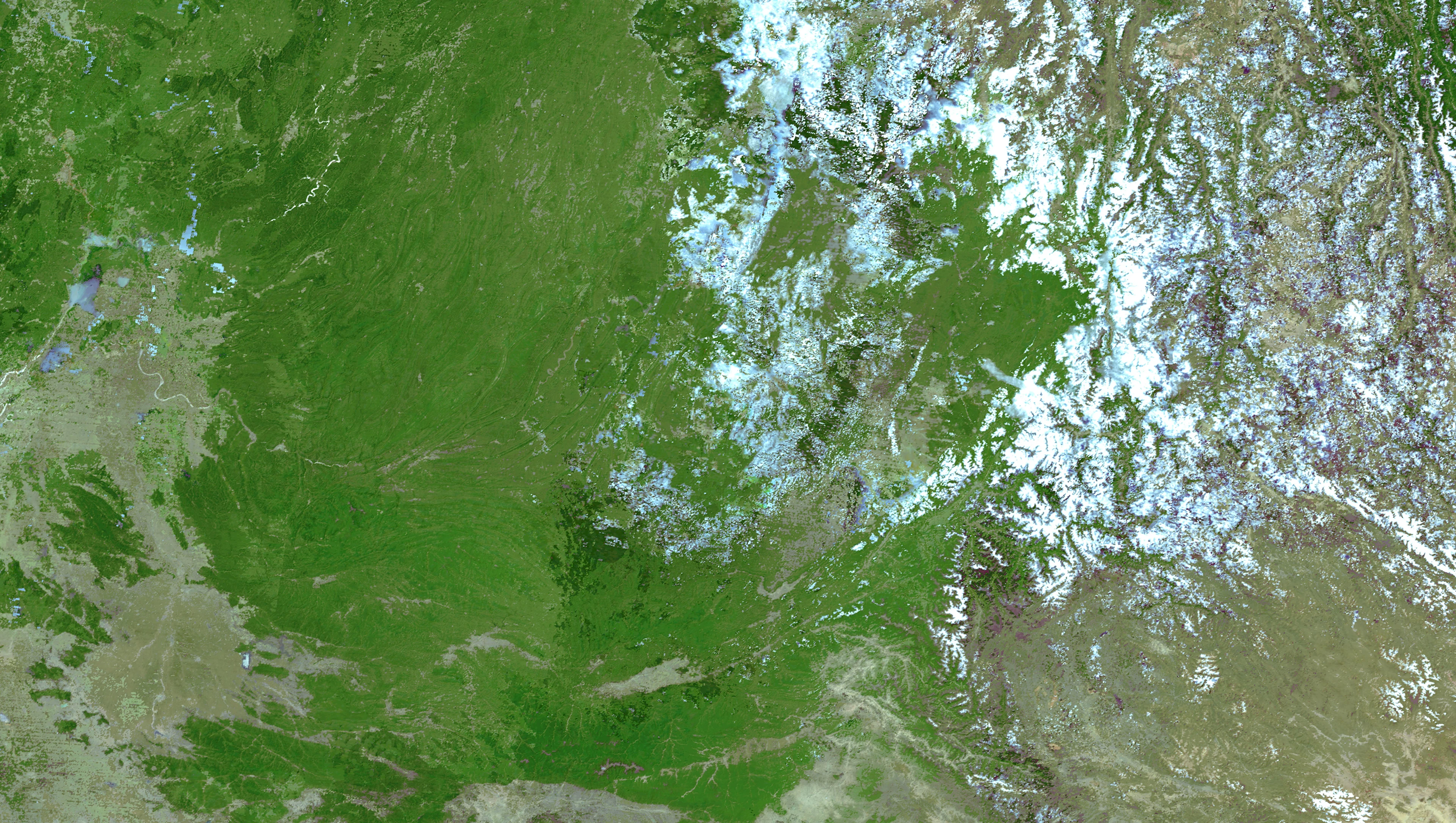 Satellitenbild der Erde