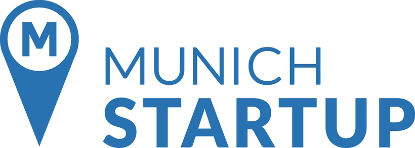 Munich startup logo blau