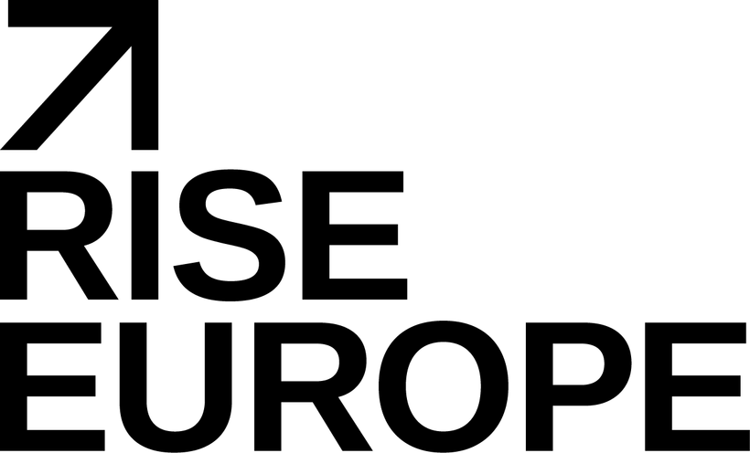 Rise EU logo black